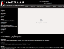 Tablet Screenshot of krafteeglass.com